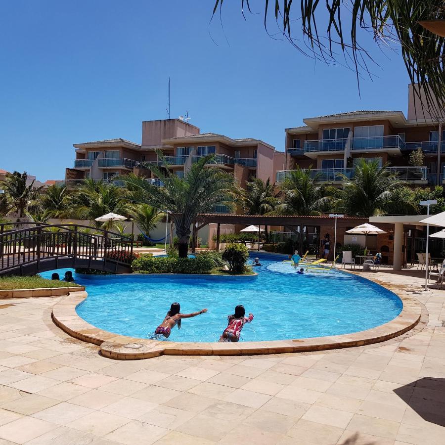 Palm Beach Porto Das Dunas, Apartamento Todo Climatizado Terreo A 350 Metros Beach Park อากีราซ ภายนอก รูปภาพ