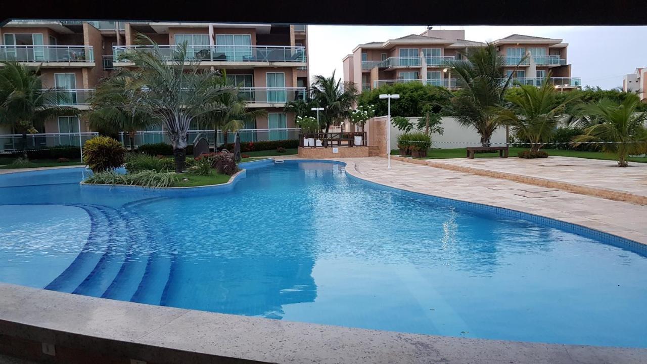 Palm Beach Porto Das Dunas, Apartamento Todo Climatizado Terreo A 350 Metros Beach Park อากีราซ ภายนอก รูปภาพ