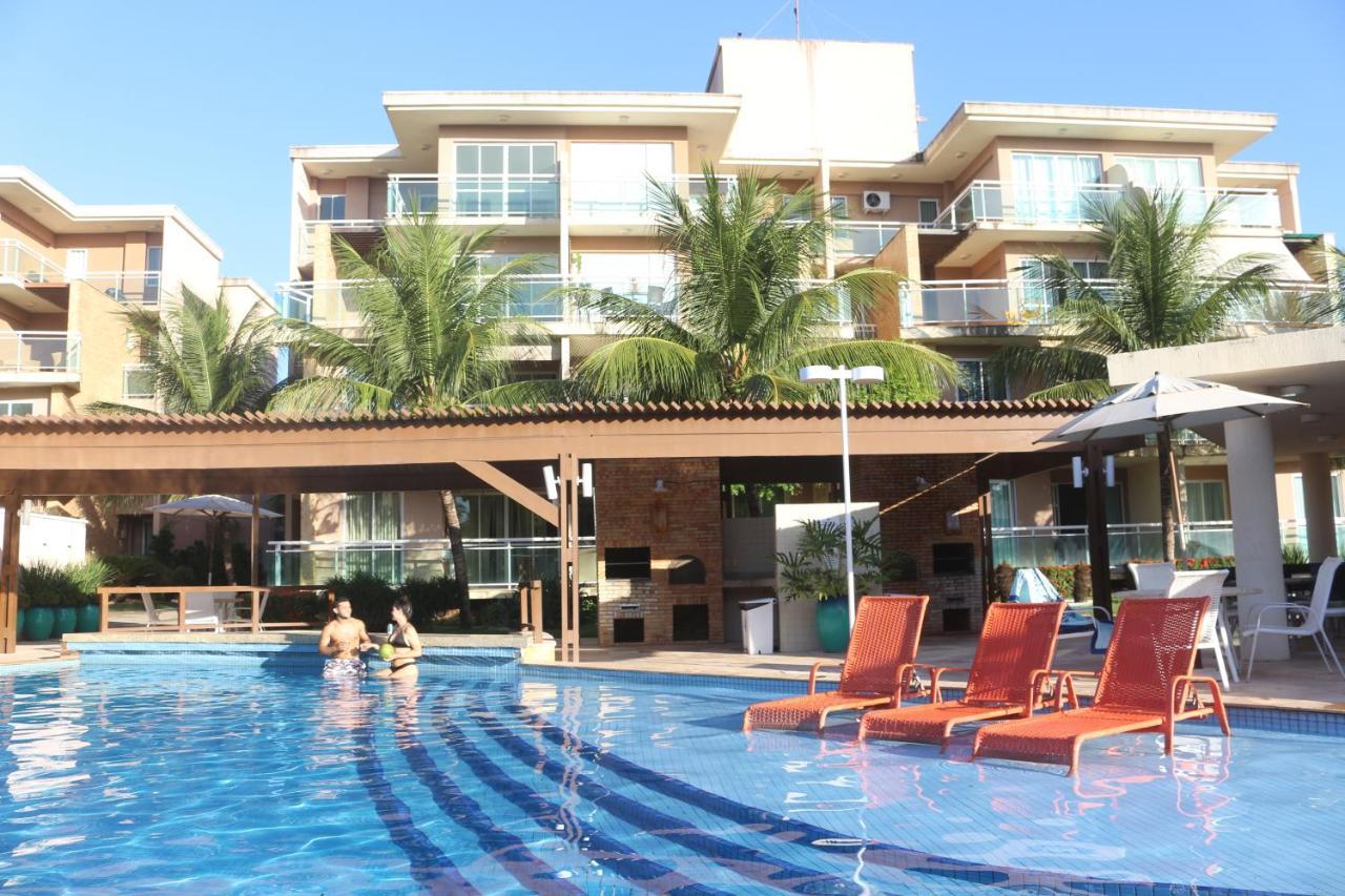 Palm Beach Porto Das Dunas, Apartamento Todo Climatizado Terreo A 350 Metros Beach Park อากีราซ ภายนอก รูปภาพ
