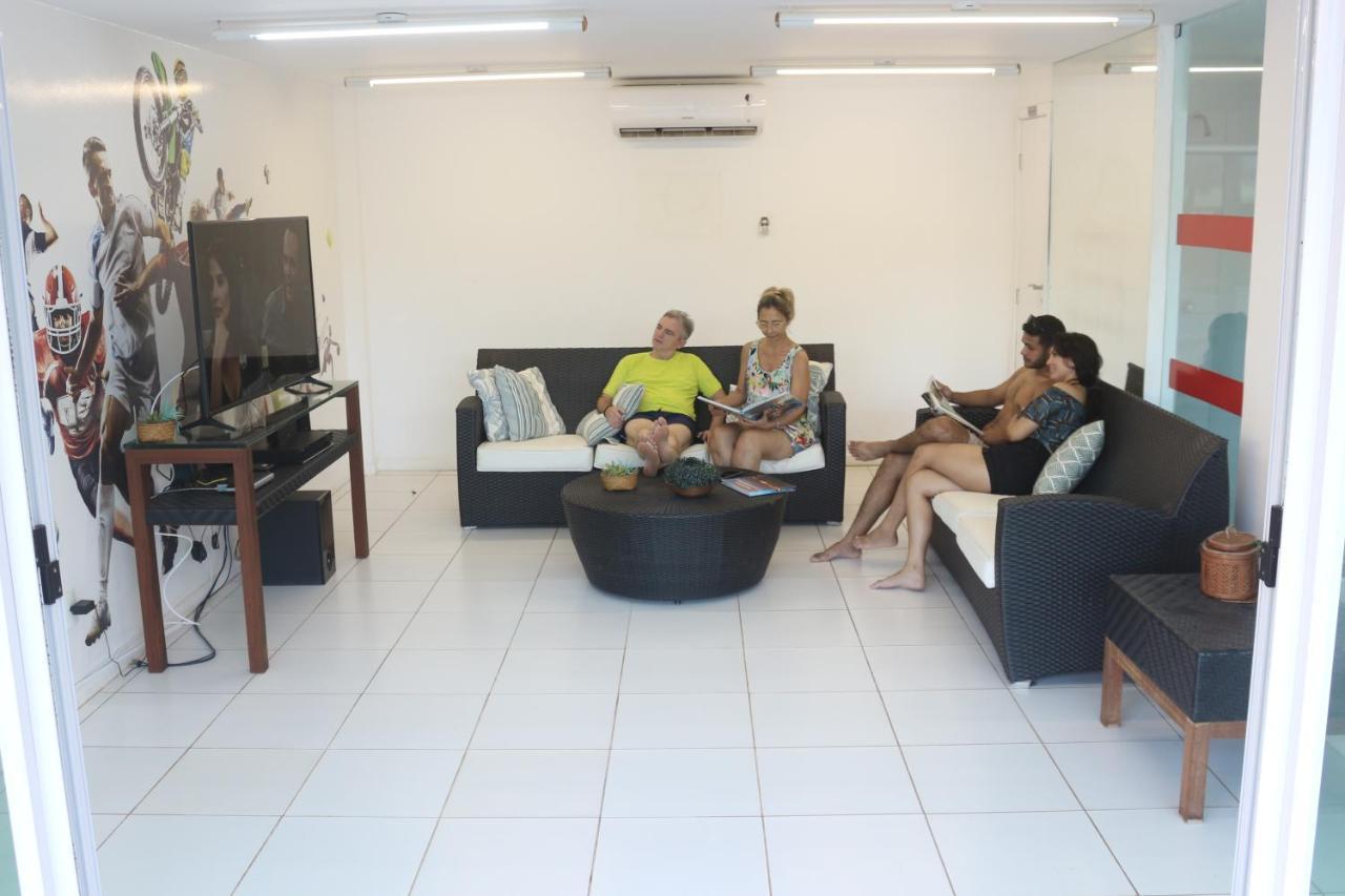 Palm Beach Porto Das Dunas, Apartamento Todo Climatizado Terreo A 350 Metros Beach Park อากีราซ ภายนอก รูปภาพ