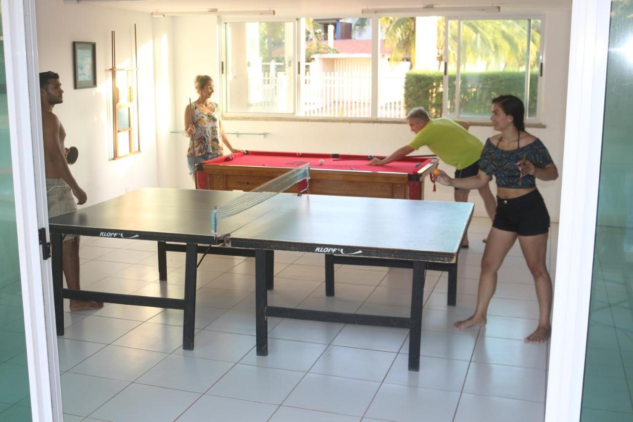 Palm Beach Porto Das Dunas, Apartamento Todo Climatizado Terreo A 350 Metros Beach Park อากีราซ ภายนอก รูปภาพ