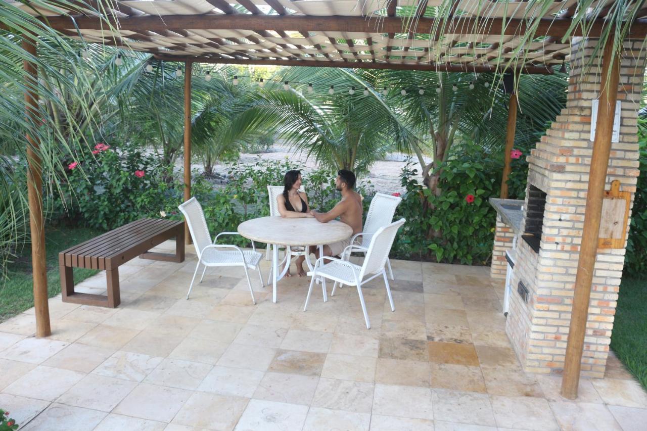 Palm Beach Porto Das Dunas, Apartamento Todo Climatizado Terreo A 350 Metros Beach Park อากีราซ ภายนอก รูปภาพ